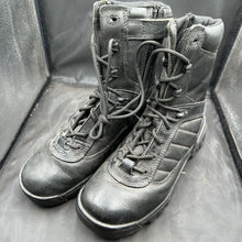 Load image into Gallery viewer, Army Black Leather High Top BATES Combat Boots - Size EU 37 - UK 3 - The Militaria Shop