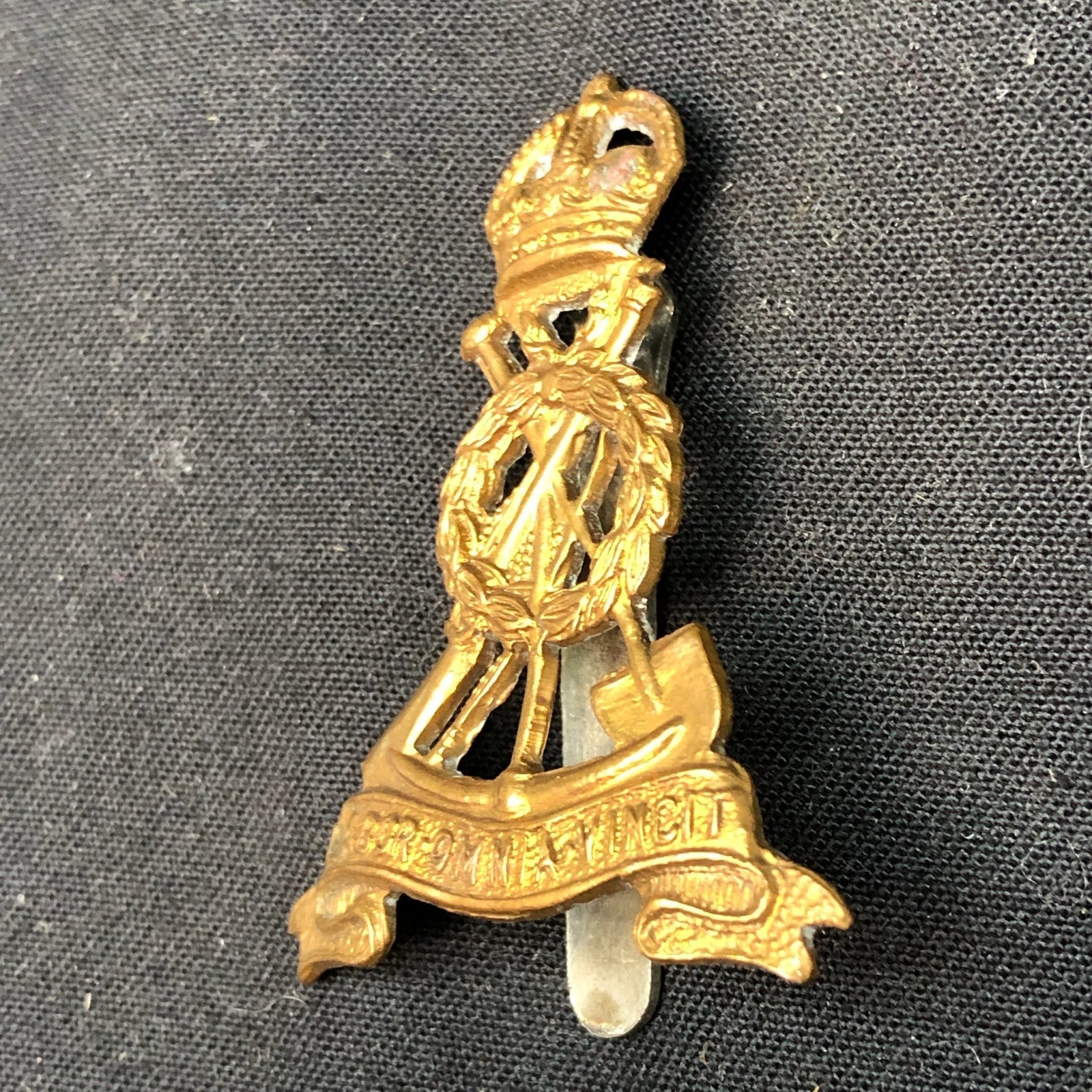 Original British Army Cap Badge - Royal Pioneer Corps - The Militaria Shop