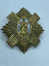 Load image into Gallery viewer, Original British Army WW1 / WW2 The Royal Scots Regiment Cap Badge - The Militaria Shop