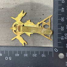 Load image into Gallery viewer, Original WW1 British Army 21st Lancers Cap Badge - The Militaria Shop