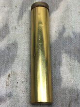 Charger l'image dans la galerie, Original WW2 British Army SMLE Lee Enfield Brass Oil Bottle Well Cleaned - The Militaria Shop