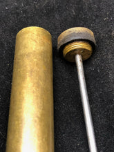 Load image into Gallery viewer, Original WW1 British Army SMLE Enfield Brass Oil Bottle - J.J.B Maker Marked - The Militaria Shop