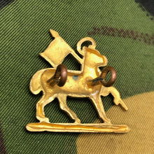 Load image into Gallery viewer, Original British Army WW2 Collar Badge - Queen's Royal Regiment (West Surrey) - The Militaria Shop