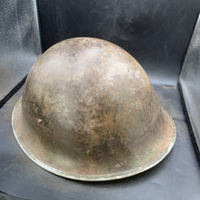 Charger l'image dans la galerie, Original WW2 British/Canadian Army Mk3 "Turtle" Combat Helmet - The Militaria Shop