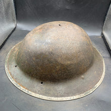 Load image into Gallery viewer, Original British Army WW2 Combat Steel Helmet - The Militaria Shop