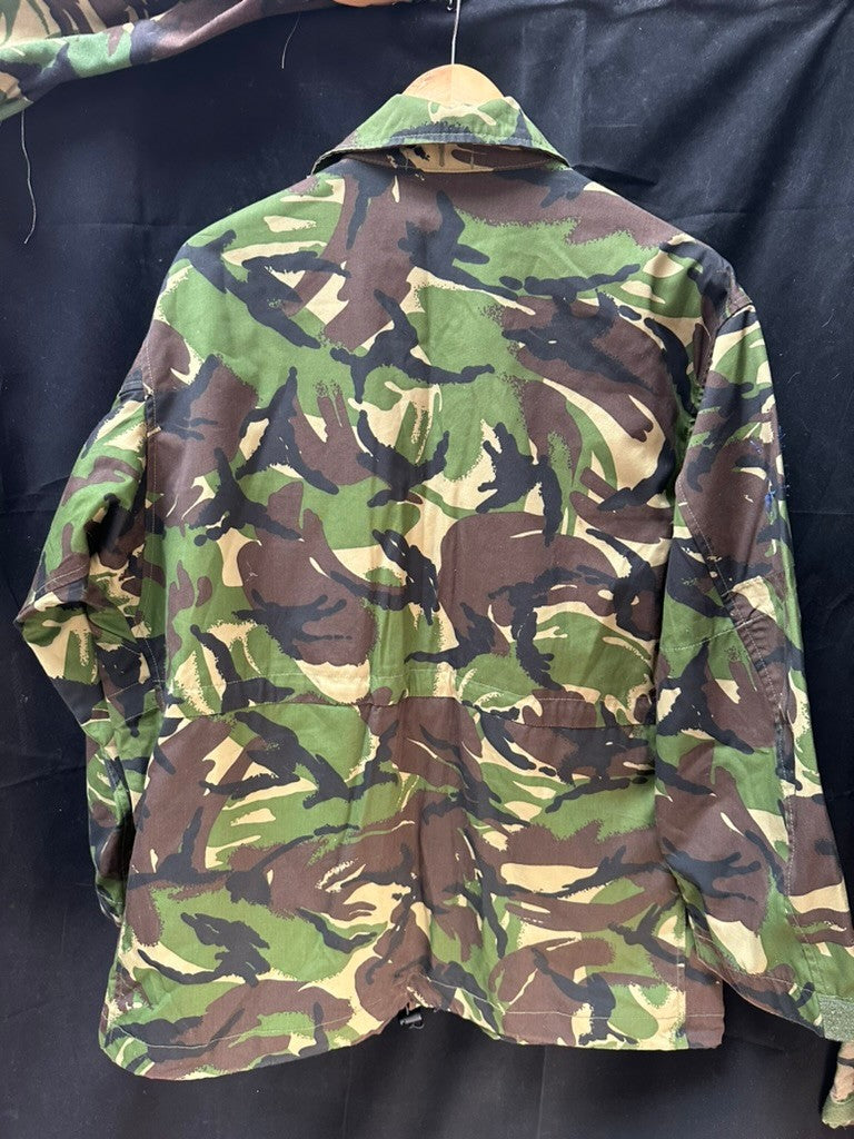 Genuine British Army DPM Camouflaged Combat Field Jacket - Size 160/104 - The Militaria Shop