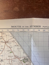 Load image into Gallery viewer, Original WW2 British Army GSGS OS Map of England & Wales - Mouth of the Humber - The Militaria Shop