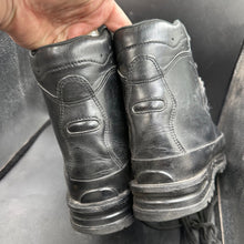 Charger l'image dans la galerie, German Army Black Leather Army Heavy Duty Combat Boots Meindl Size EU 43 UK 9 - The Militaria Shop