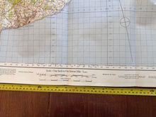 Load image into Gallery viewer, Original WW2 British Army GSGS OS Map of England & Wales - Hastings - The Militaria Shop