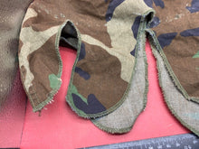 Load image into Gallery viewer, Original US Army M1 Camo Helmet Cover - Vietnam Found - Combat Worn - The Militaria Shop