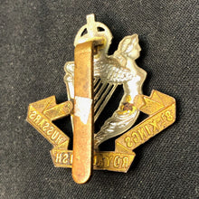 Load image into Gallery viewer, Original WW1 British Army Cap Badge - 8th King's Royal Irish Hussars - The Militaria Shop