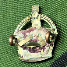 Load image into Gallery viewer, Original WW1/WW2 British Army Rank Crown - The Militaria Shop