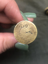 Load image into Gallery viewer, Original WW1 / WW2 British Army SMLE Lee Enfield Brass Oil Bottle EFD Marked - The Militaria Shop
