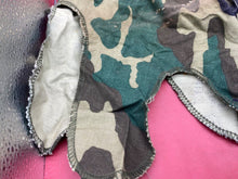 Load image into Gallery viewer, Original US Army M1 Camo Helmet Cover - Vietnam Found - Combat Worn - The Militaria Shop