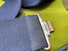 Charger l'image dans la galerie, Original British Royal Navy Blue Canvas Stable Belt - Approx 42" Waist - The Militaria Shop