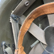 Charger l'image dans la galerie, Genuine Dutch Army M53 Euroclone of WW2 US M1 Camouflaged Helmet & Liner Set - The Militaria Shop