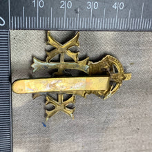 Load image into Gallery viewer, Original WW1 British Army Cap Badge - 20th Hussars - The Militaria Shop