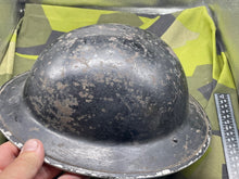 Load image into Gallery viewer, Original WW2 British Home Front Warden's / Civil Defence Helmet - The Militaria Shop