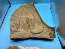 Lade das Bild in den Galerie-Viewer, Original WW2 British Army Tank 'Pixie' Suit Hood with Brass Poppers - The Militaria Shop