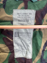 Load image into Gallery viewer, Surplus British Army Woodland DPM Smock Combat Jacket -Size 170/104 - The Militaria Shop