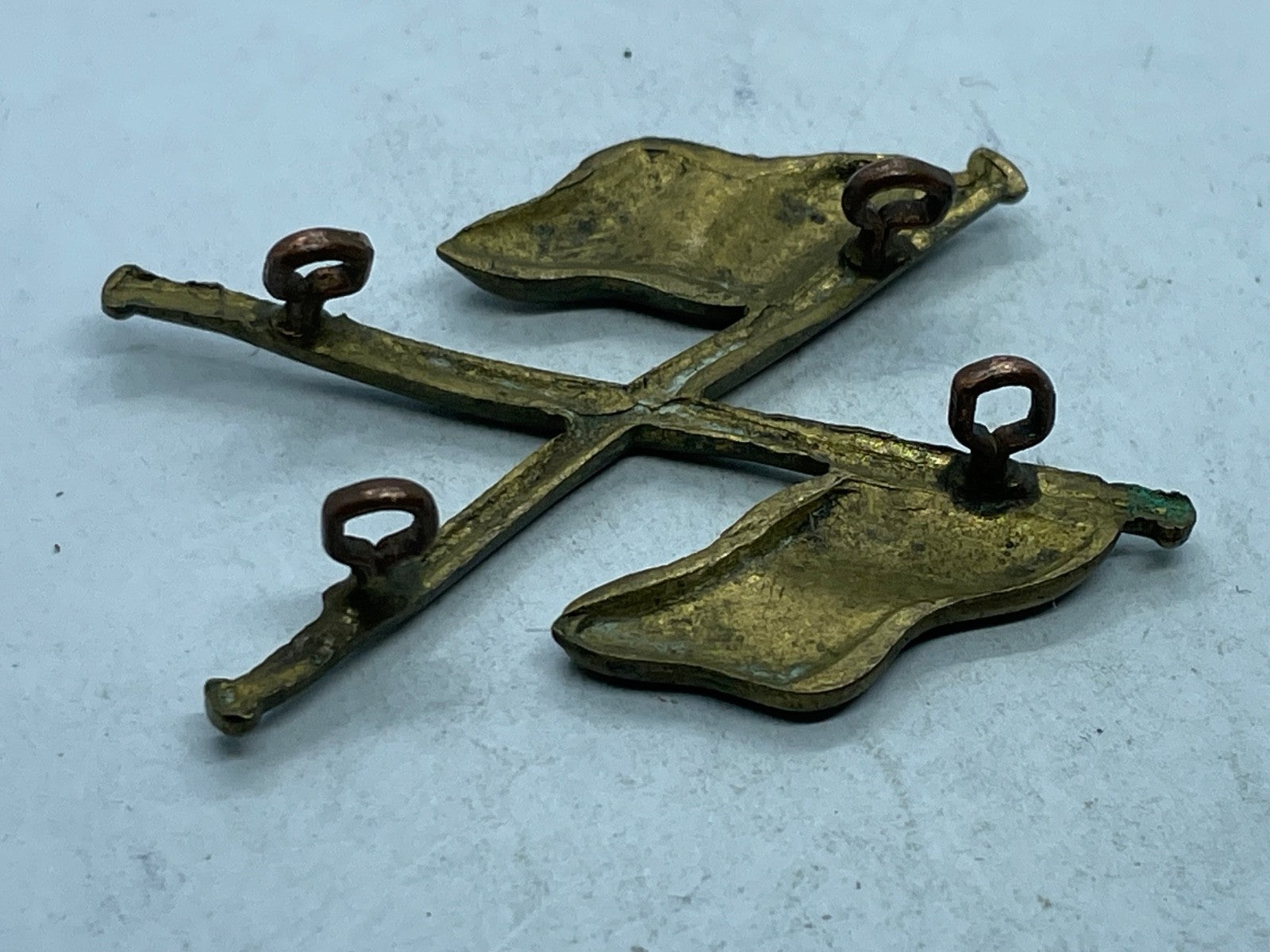 Original WW1 / WW2 British Army Signallers Flag Sleeve Qualification Badge - The Militaria Shop
