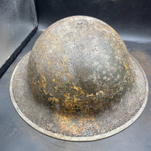 Load image into Gallery viewer, Original WW2 British Army Mk2 "Brodie" Combat Helmet - The Militaria Shop