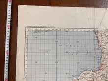 Load image into Gallery viewer, Original WW2 British Army GSGS OS Map of Great Britain - Pembroke & Tenby - The Militaria Shop
