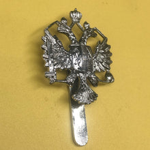 Load image into Gallery viewer, Genuine British Army 1st The Queen's Dragoon Guards Cap Badge - The Militaria Shop