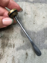 Load image into Gallery viewer, Original WW1 British Army SMLE Enfield Brass Oil Bottle - EFD Marked - The Militaria Shop