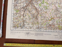 Charger l'image dans la galerie, Original WW2 British Army GSGS OS Map of England - N.E London & Sevenoaks - The Militaria Shop