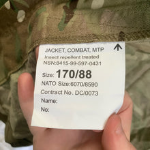 Load image into Gallery viewer, British Army MTP Camouflaged Combat Jacket - Grade 1 - Size 170/88 - The Militaria Shop