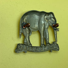 Load image into Gallery viewer, Original WW1 British Army Cap Badge - 19th Alexandra Princess of Wales Hussars - The Militaria Shop