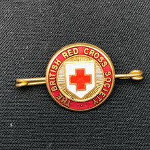 Load image into Gallery viewer, Vintage British Red Cross Society (BRCS) Member Lapel Pin - The Militaria Shop