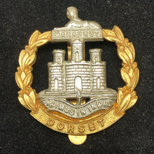 Load image into Gallery viewer, Original British Army Cap Badge - Dorsetshire Regiment - The Militaria Shop