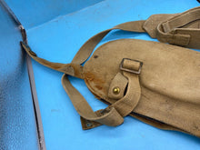Load image into Gallery viewer, Original WW2 British Army Canvas Handle, Carrier & 1944 Dated Helve with Strap - The Militaria Shop
