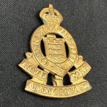 Load image into Gallery viewer, Original WW2 British Army Cap Badge - Royal Army Ordnance Corps - The Militaria Shop