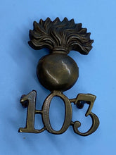 Lade das Bild in den Galerie-Viewer, Original British Army - The 103rd Regiment of Foot Royal Bombay Fusiliers Badge - The Militaria Shop