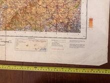 Load image into Gallery viewer, Original WW2 British Army RAF Navy Base Map of England - Midlands - Birmingham - The Militaria Shop