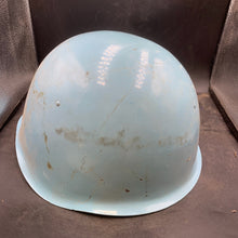 Load image into Gallery viewer, Original Cold War era Czech Army VZ 53-80 Type United Nations UN Blue Helmet - The Militaria Shop