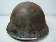 Charger l'image dans la galerie, Mk3 Canadian / British Army Original WW2 Turtle Helmet High Rivet - The Militaria Shop