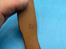 Charger l'image dans la galerie, Original British Army Officer's Sam Browne Leather Shoulder Belt Marked 37" Long - The Militaria Shop