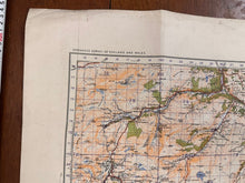 Load image into Gallery viewer, Original WW2 British Army GSGS OS Map of England & Wales - Bala - The Militaria Shop