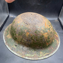 Load image into Gallery viewer, Original WW2 British Army Mk2 "Brodie" Combat Helmet - The Militaria Shop