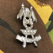 Load image into Gallery viewer, Original British Staybrite Army Cap - India 50th Armoured Regiment - The Militaria Shop