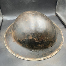 Load image into Gallery viewer, Original British Army WW2 Combat Steel Helmet - The Militaria Shop