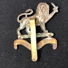 Load image into Gallery viewer, Genuine WW2 British Army Brass Cap Badge - Herefordshire Light Infantry - The Militaria Shop