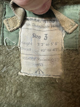Load image into Gallery viewer, Genuine British Army Issue 1950s Middle Parka Coat Size 3 - 43" Chest - RARE - The Militaria Shop