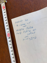 Load image into Gallery viewer, Original WW2 British Army GSGS Map of Scotland - North Jura & Firth of Lorne - The Militaria Shop