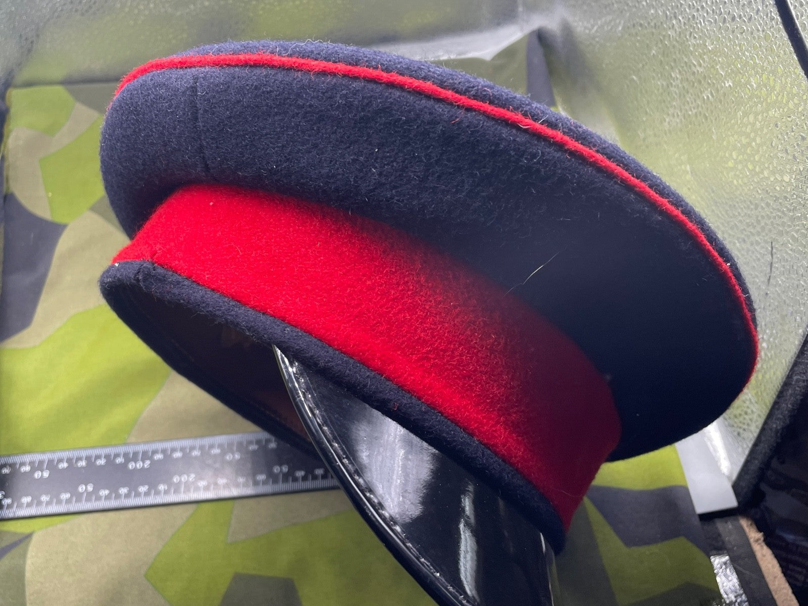 Genuine British Army Adjutant General's Corps Peaked Dress Cap - Size 55cm - The Militaria Shop