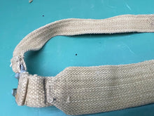Load image into Gallery viewer, Original WW2 Indian Army 37 Pattern Webbing Shoulder L- Strap - 1943 - The Militaria Shop